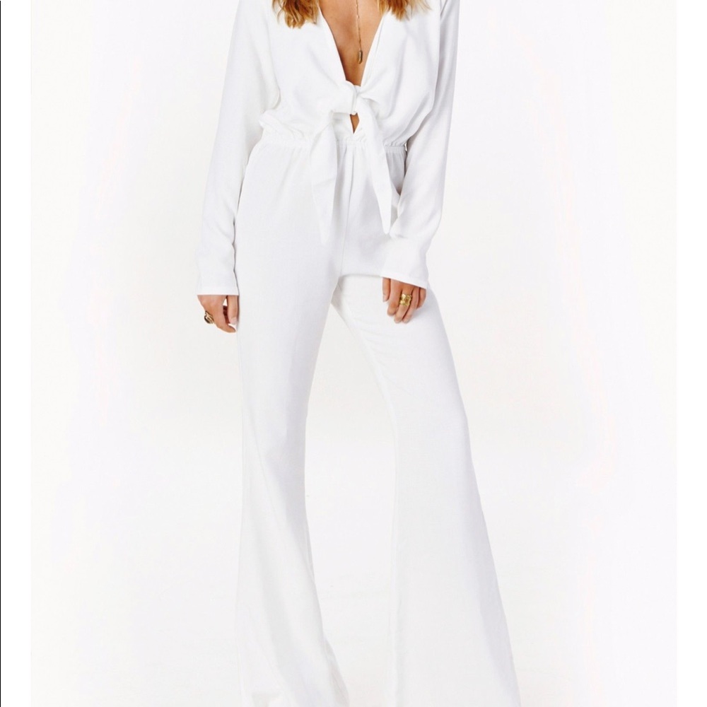 Stone Cold Fox White Jumpsuit